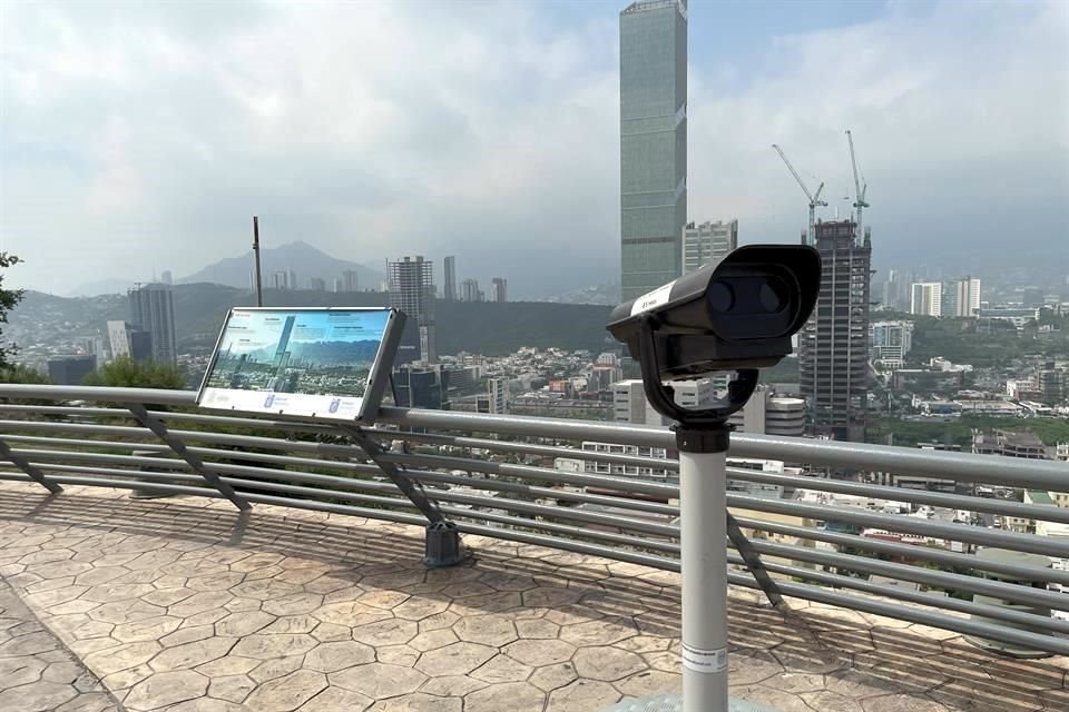 Mirador del Asta Bandera, en el Cerro del Obispado.