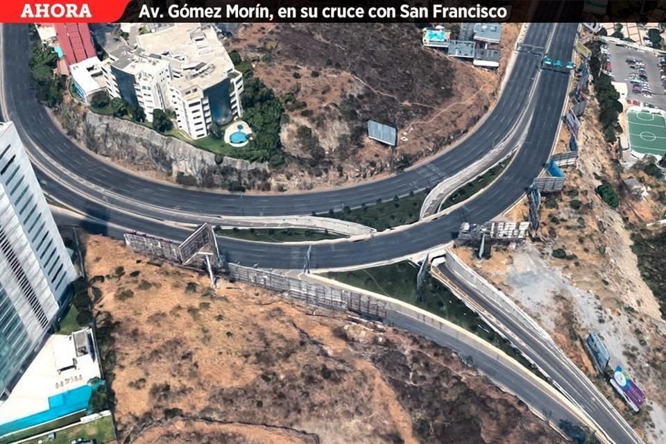 Il viadotto, che inizierà in Avenida Lázaro Cárdenas, attraverserà Gómez Morín fino a collegarsi al raccordo che porta a Morones Prieto a ovest.