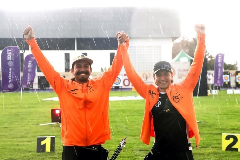 Miguel Celaya y Caleb Urbina disputaron la final en la ronda olímpica que fue suspendida por una tormenta eléctrica.