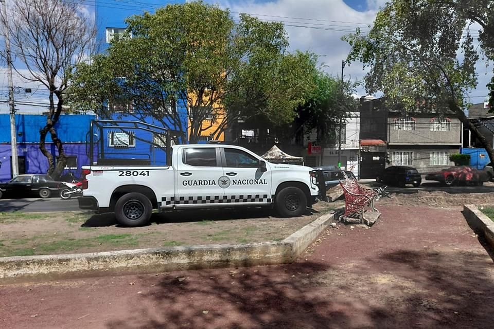 Elementos de la Guardia Nacional se mantienen en el sitio. El huachicoleo no implicó riesgo para la población.
