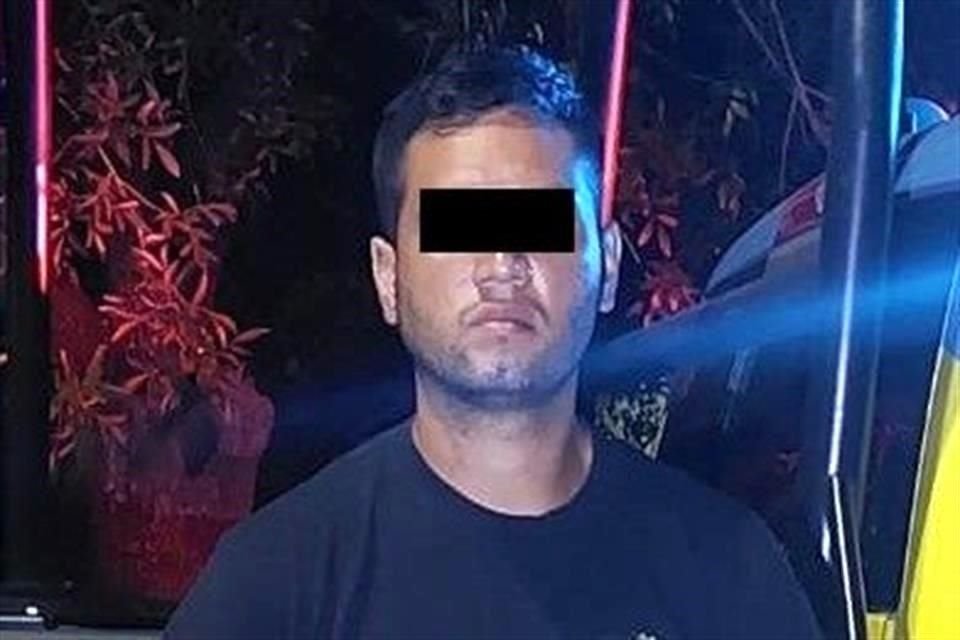 El detenido fue identificado como Kevin Antonio J., de 30 años.