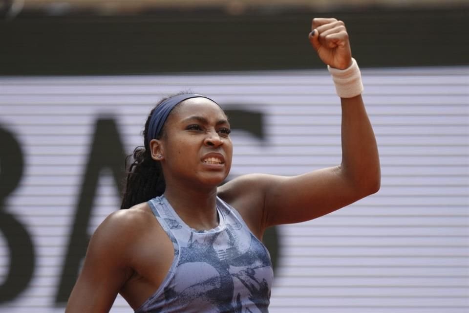 Coco Gauff ganó por primera vez el Abierto de Francia.