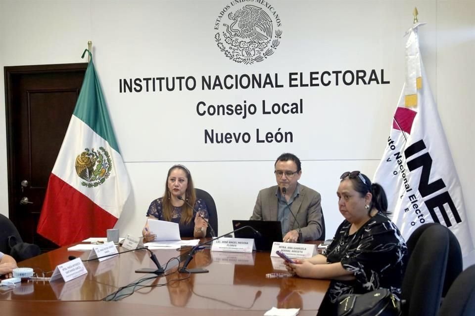 El término del cómputo fue informado ayer durante una sesión del Consejo Local del INE.