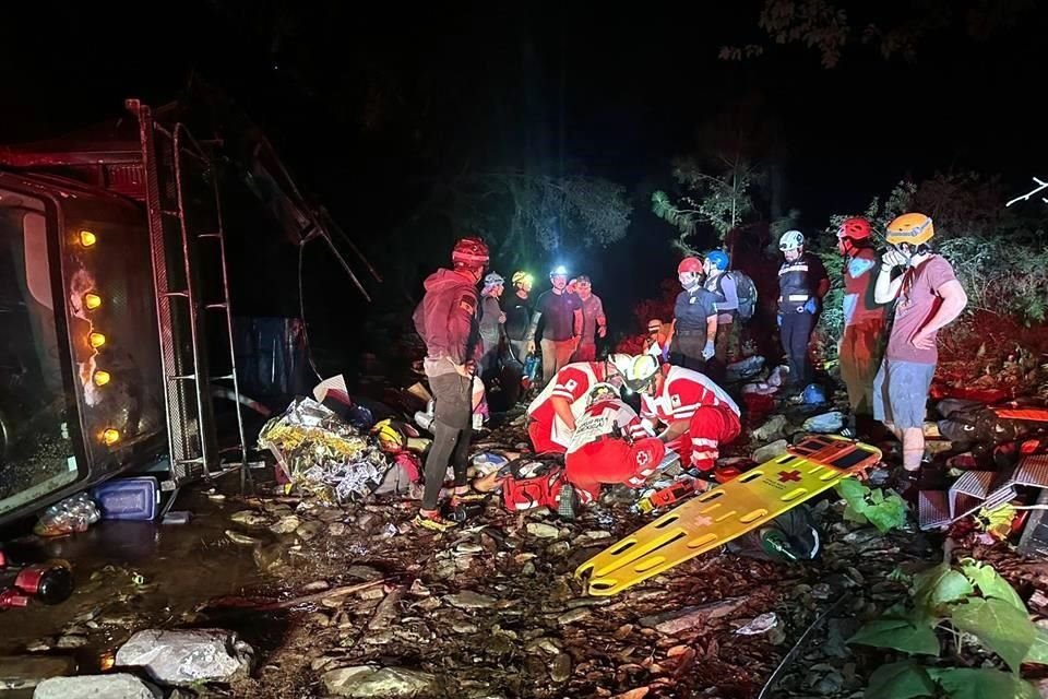 L'incidente è stato segnalato pochi minuti prima delle 21:00 sulla strada Puerto Genovevo-Potrero Redondo.