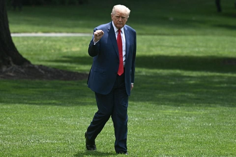 Donald Trump, Presidente de EU.