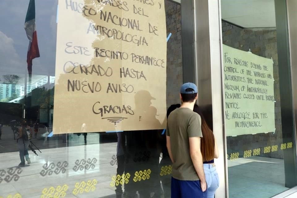 El Museo Nacional de Antropología estaba cerrado el 4 de junio, día en que fue distinguido con el Premio Princesa de Asturias de la Concordia.