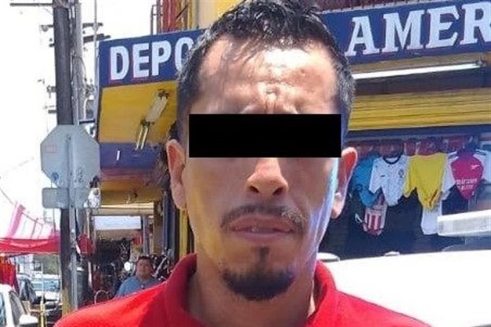 Luis Elías, de 39 años, fue detenido en auto robado
