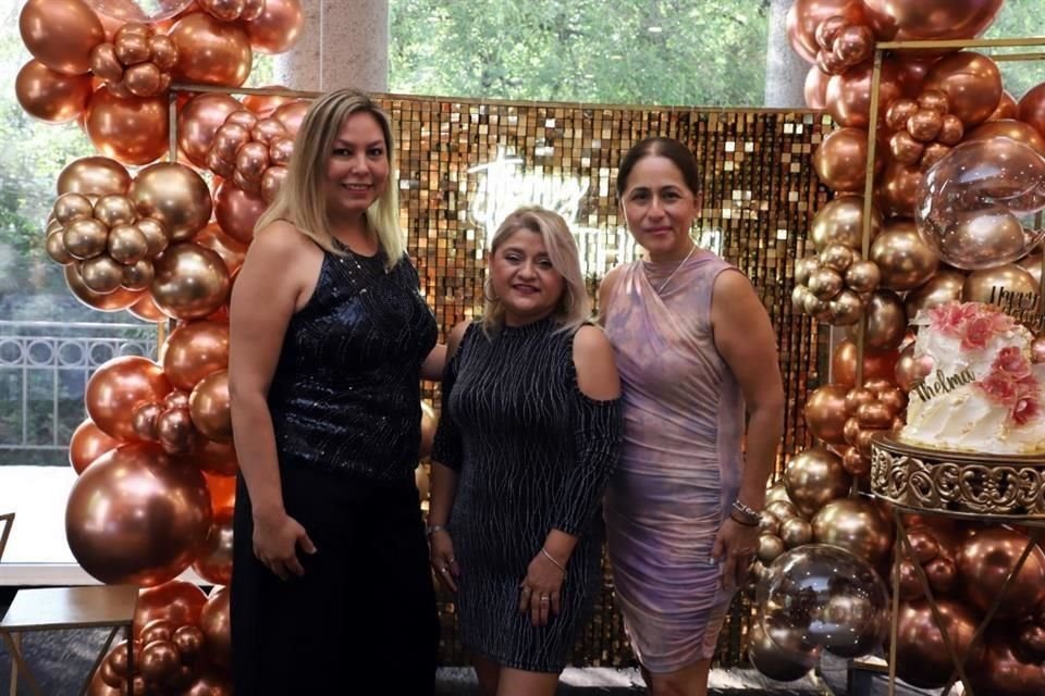 Ivonne Moreno, Brendis Treviño y Juany Rodríguez