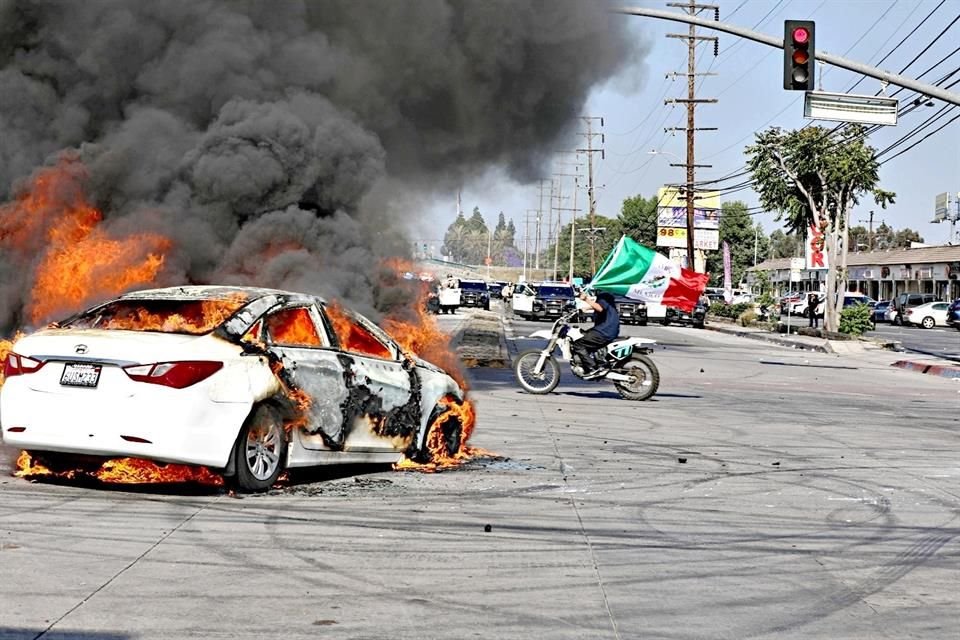 Relaciones entre México y EU entraron en nuevo conflicto luego que Secretaria de Seguridad acusara a Sheinbaum de alentar protestas en LA.