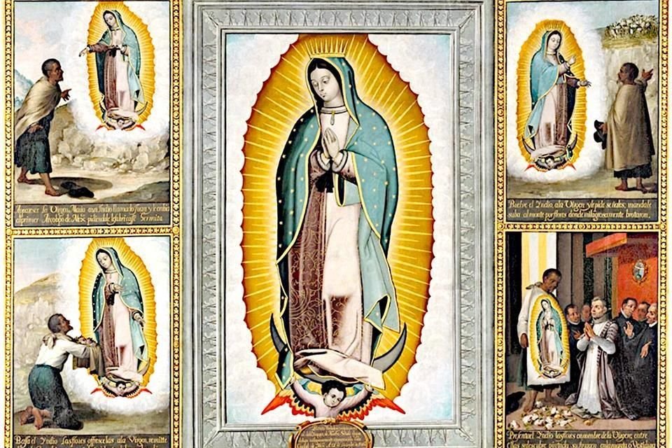 La muestra, integrada por unas 70 piezas sobre la Guadalupana, estará en exhibición hasta el 14 de septiembre.