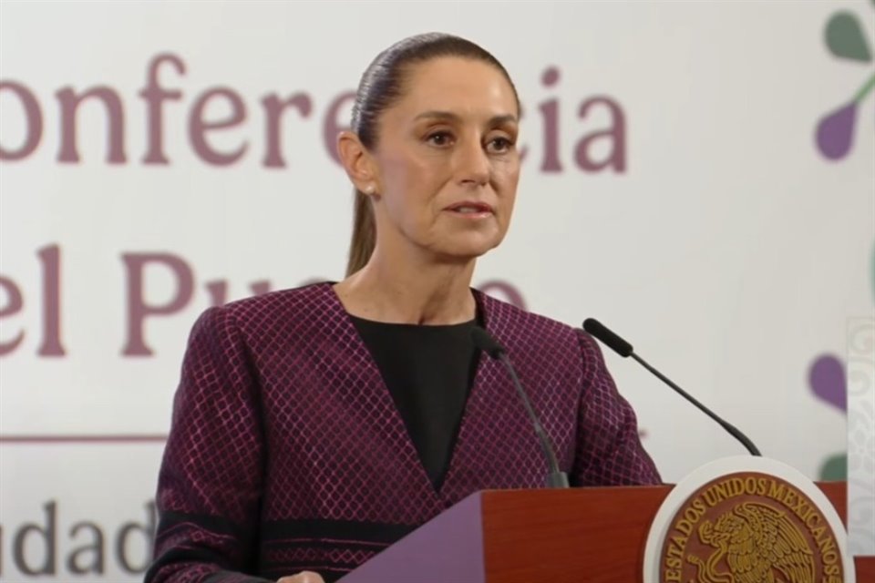 Claudia Sheinbaum, Presidenta de México.