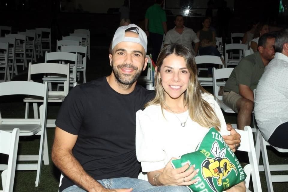 Anuar Musalem y Andrea Monarrez