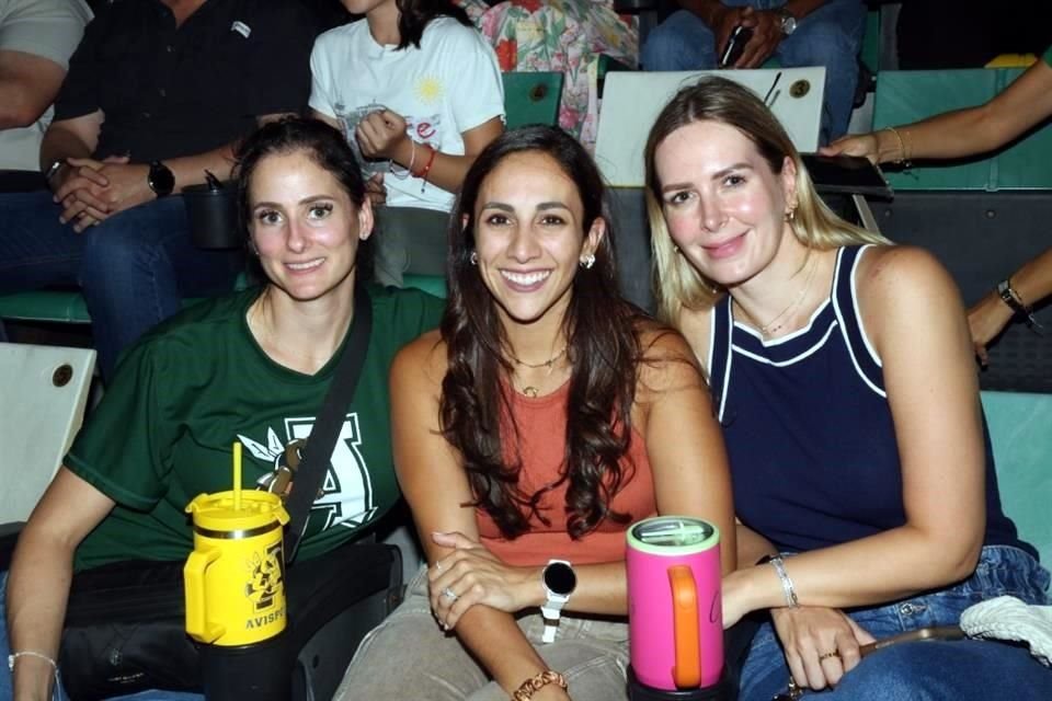 Susy González, Mariana González y Cecy Loces