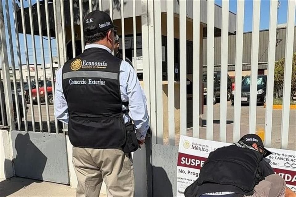 Secretaría de Economía suspendió  dos plantas y bodegas de la empresa LAU Industries de México por irregularidades.
