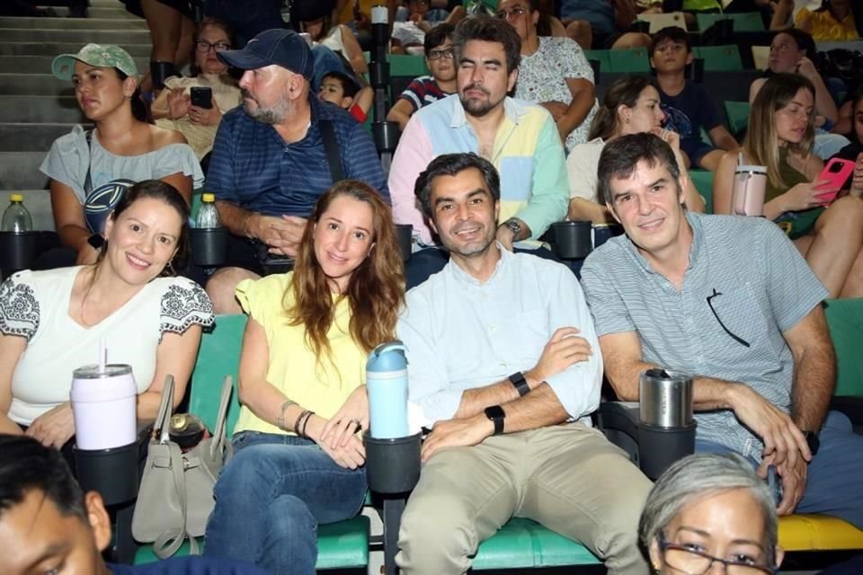 Gaby Rodríguez, Ana Osorno, Mario Mojica y Alejandro Acuña