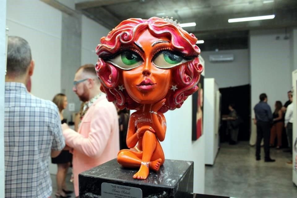 Escultura de la colección 'Las Ojonas de Sonia Sabido'