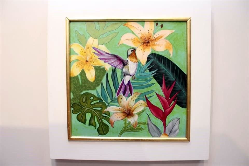 Lenny Villarreal
'Mensaje para hoy' (Mixta s/mdf)