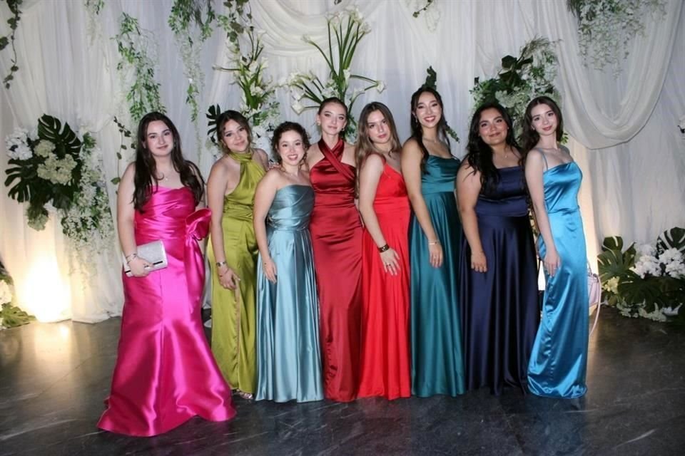 Kathia De la Garza, Ana Paola Peraza, Sofía Castilla, Ana Elena Garza, Susy Zaragoza, Paulina Villarreal Garza, Ángela García García y Heidy Paloma Martínez