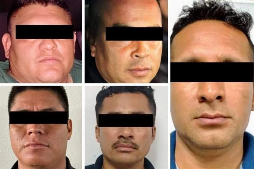 Pablo, Nazario, Juan, Norberto y Omar fueron detenidos por la Fiscalía.