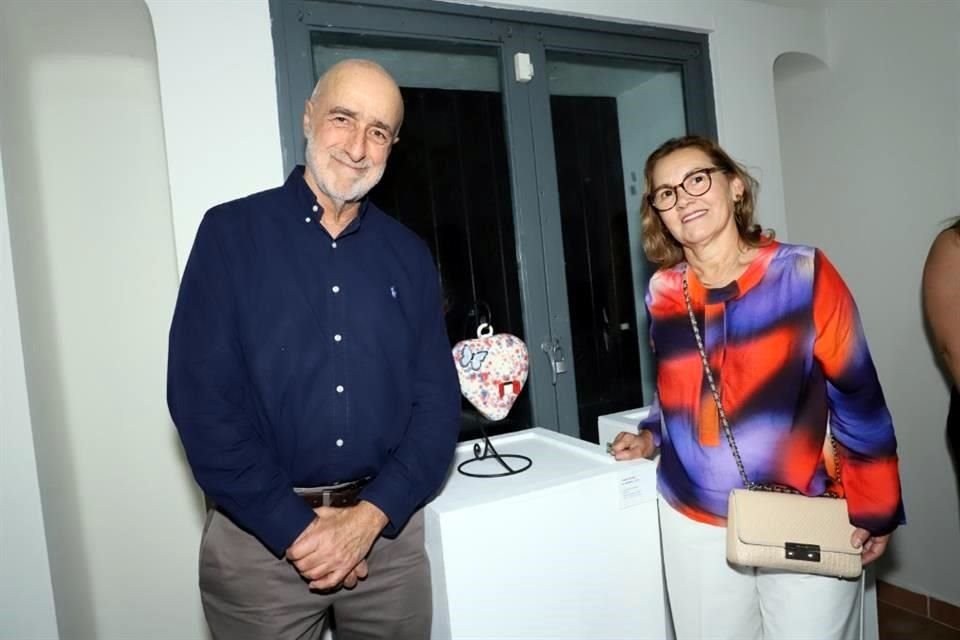 Jorge Kawas y Fátima Nunes