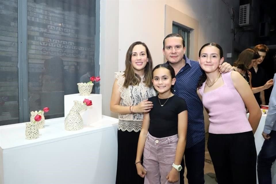 Martha Reynoso, Marco Fox, Emilia Fox y Martha María Fox