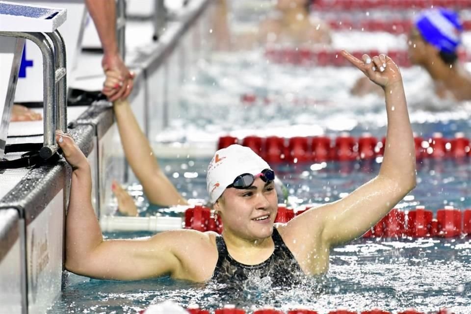 Valeria Villarreal sobresalió en la Olimpiada Nacional 2025 con preseas de oro.