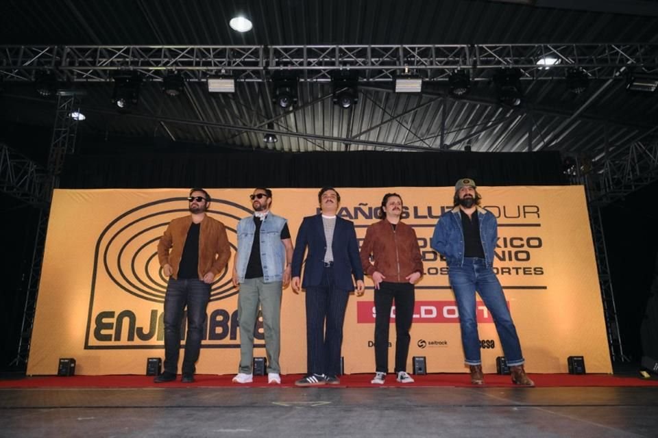 Los intérpretes de 'Dulce Soledad' y 'Visita' tienen dos shows agotados en el 'Domo de Cobre', los 27 y 28 de junio, para arrancar su nueva gira, Daños Luz Tour.