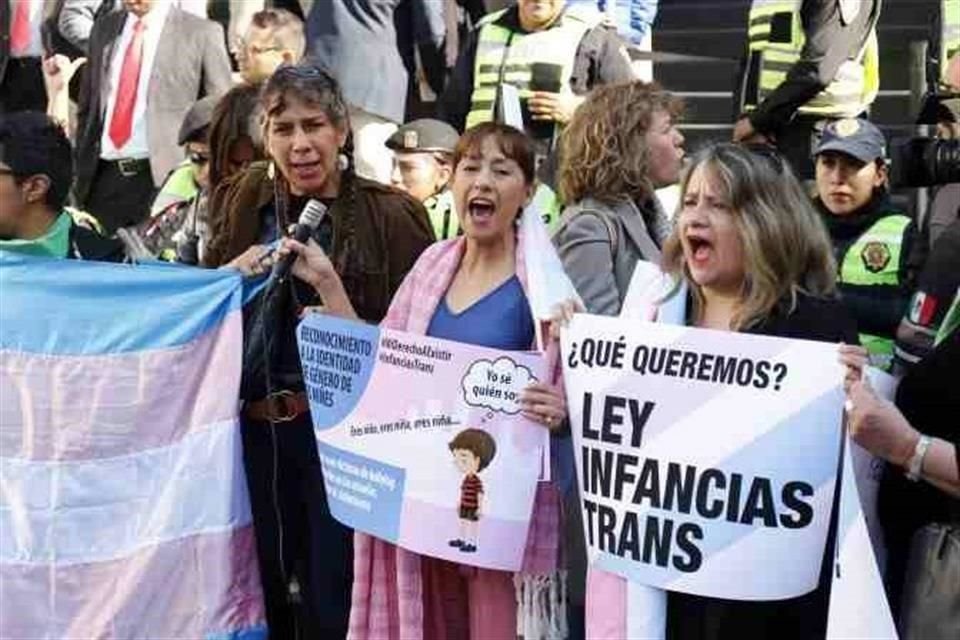 La negativa de la Jucopo fue criticada por Alessandra Rojo de la Vega, diputada del PVEM, quien cuestionó el porqué no se incluyó el dictamen de Infancias Trans.