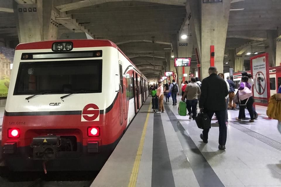 El Suburbano llegará al nuevo aeropuerto de Santa Lucía.