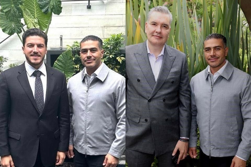 El Gobernador Samuel García y el Senador morenista Waldo Fernández se reunieron ayer con el Secretario de Seguridad federal, Omar García Harfuch en la Ciudad de México. 