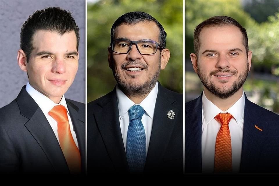 Miguel Flores, Federico Rojas y Daniel Acosta son ahora oficialmente coordinadores de Gabinete.