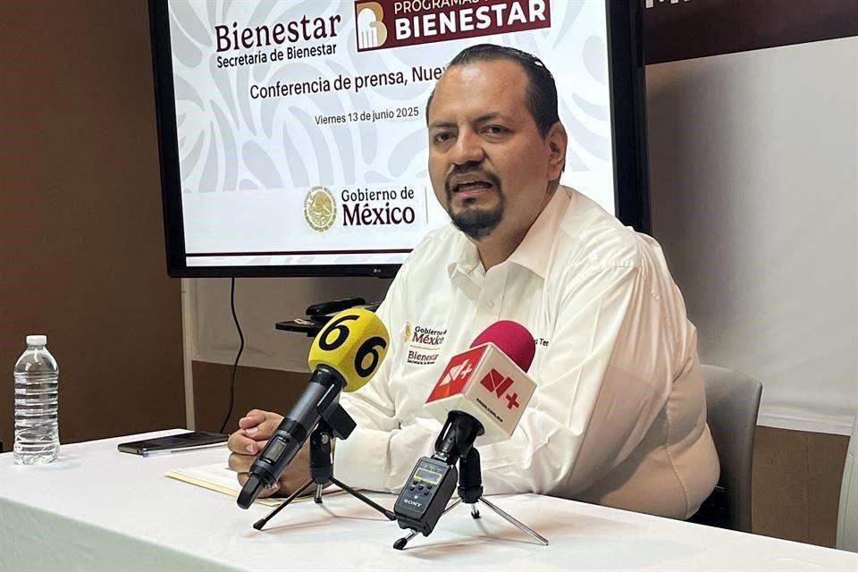 Genaro Rodríguez Teniente, delegado de Programas para el Desarrollo en Nuevo León.