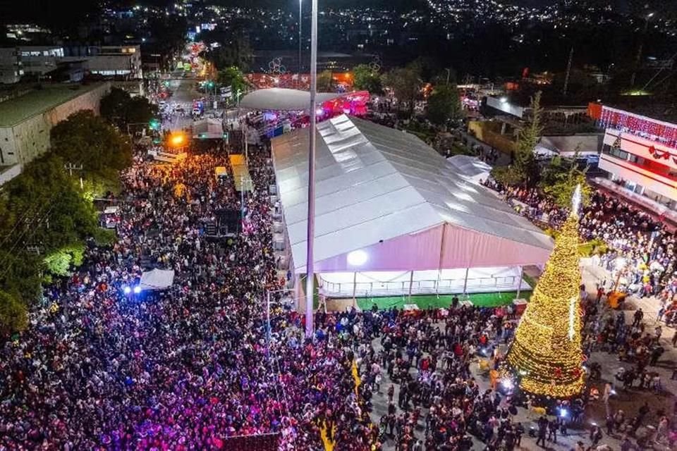 La pista que se instaló en la explanada de GAM fue una de las más concurridas de la temporada en 2024.