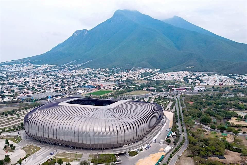El Estadio Monterrey albergará cuatro partidos de la Copa del Mundo del 2026.