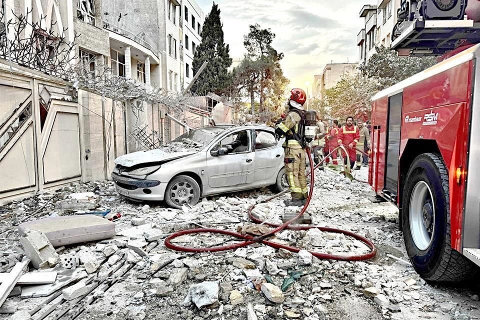 En Teherán se reportaron muertos y heridos por los ataques.
