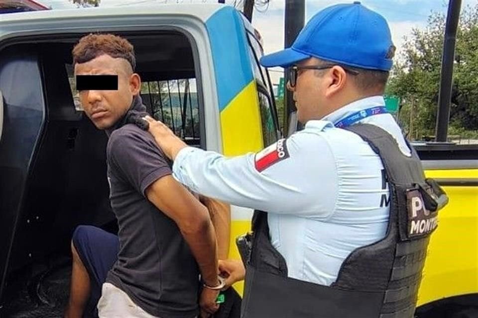 El detenido fue identificado como Jesús Heriberto R. ,de 24 años.