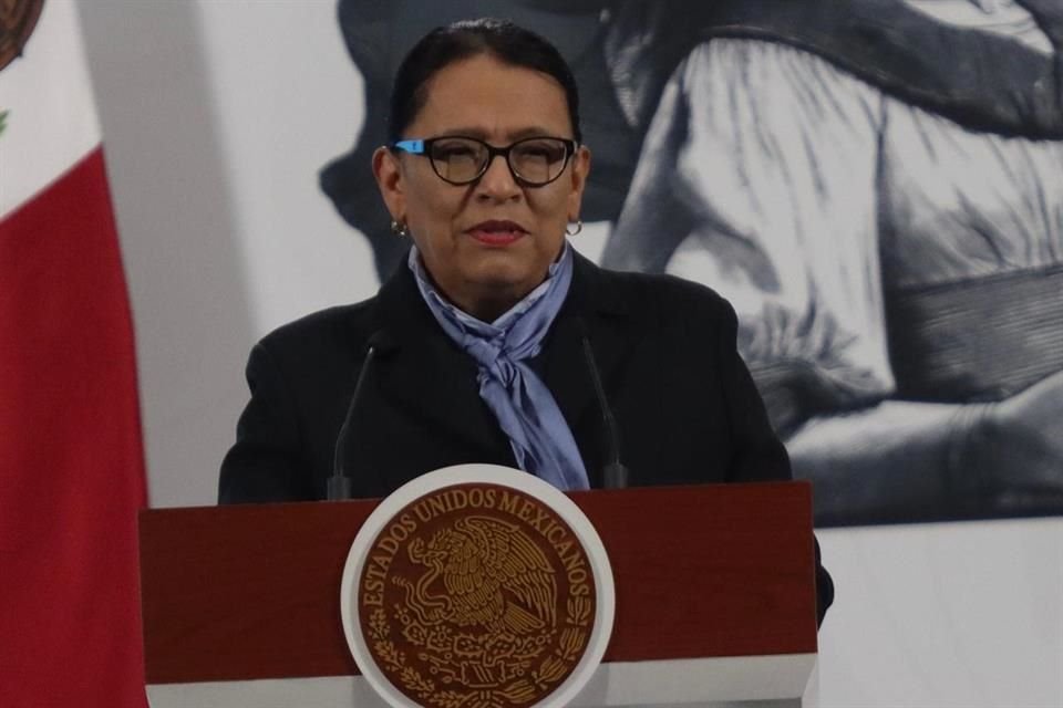 Rosa Icela Rodríguez, titular de la Secretaría de Gobernación.