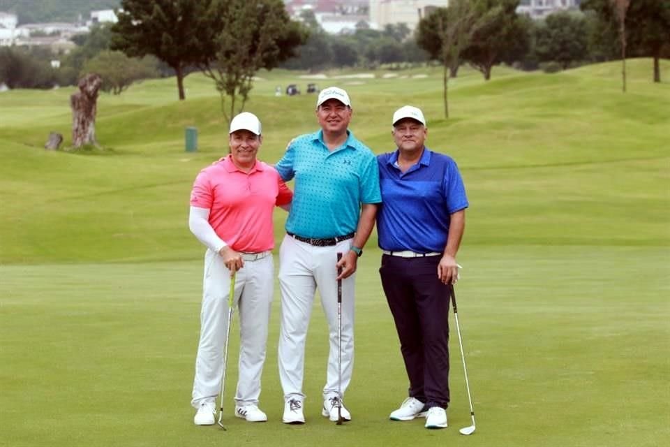 Alejandro Garza Elizondo, Antonio Garza y Jesús Mauricio