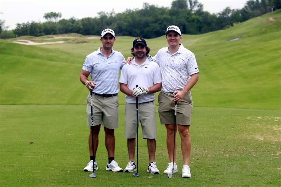 Edmundo Sillas, Alejandro de la Garza y Alán Elizondo