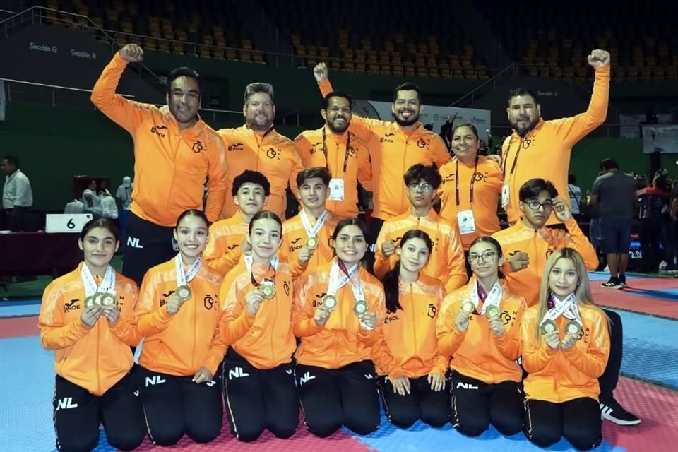 El representativo estatal de karate es campeón de la ON 2025.