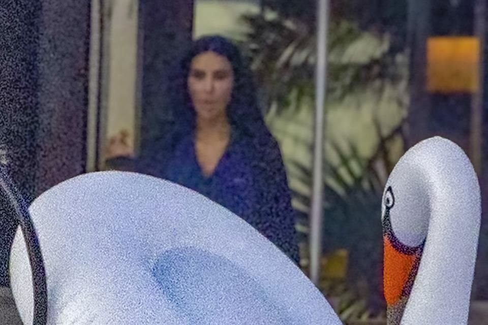 Kim Kardashian disfrutó de Los Cabos junto a su hija.