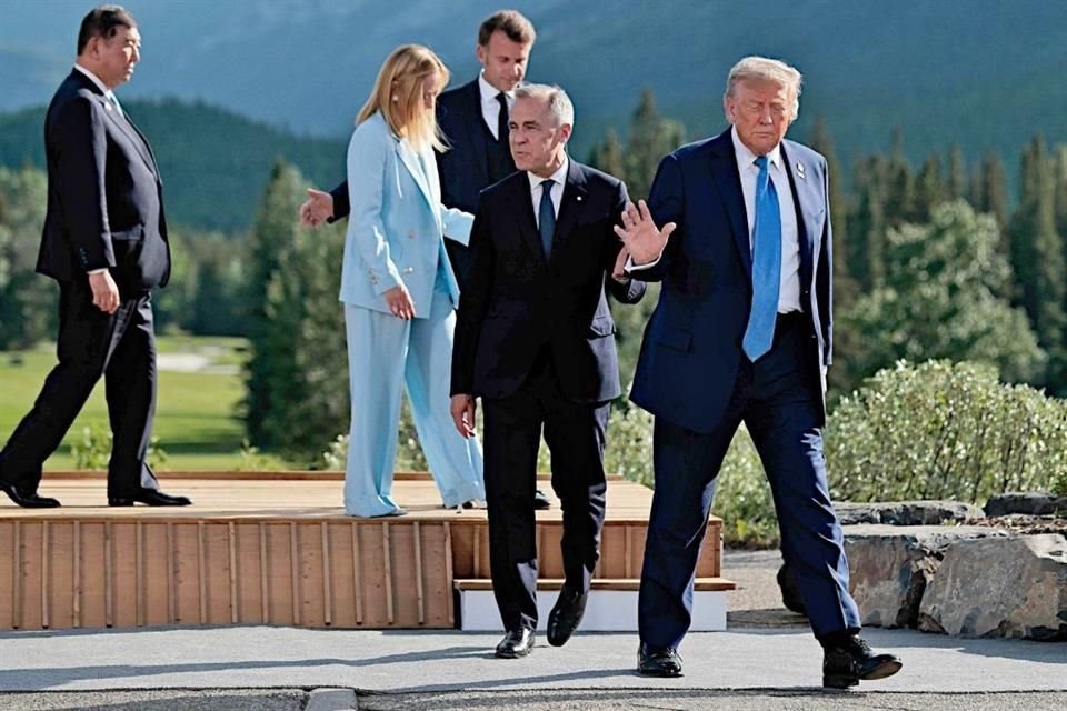 Israel e Irán intensificaron ayer ataques, mientras que Trump abandonó de manera sorpresiva Cumbre del G7 y pidió evacuar Teherán.