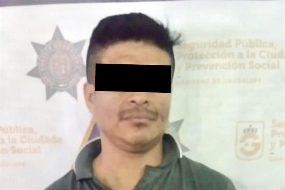 El hombre detenido fue identificado como Reveriano, de 37 años.
