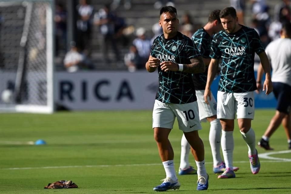 El argentino Lautaro Martínez, el goleador y capitán del inter.