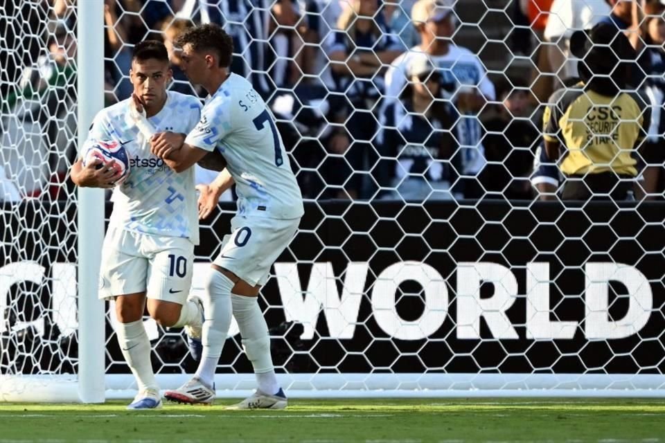 A los 42 minutos, Lautaro Martinez empató el marcador 1-1.