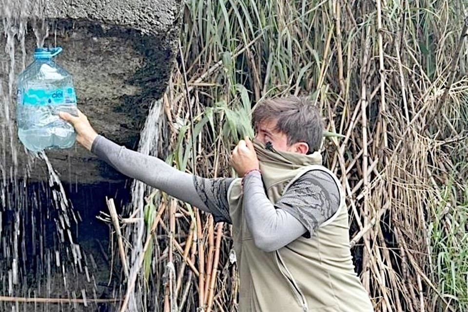 Tras realizar análisis de laboratorio, la asociación Agua Regia reportó haber detectado que una planta tratadora de AyD realizaba descargas fuera de norma hacia el Río Pesquería.