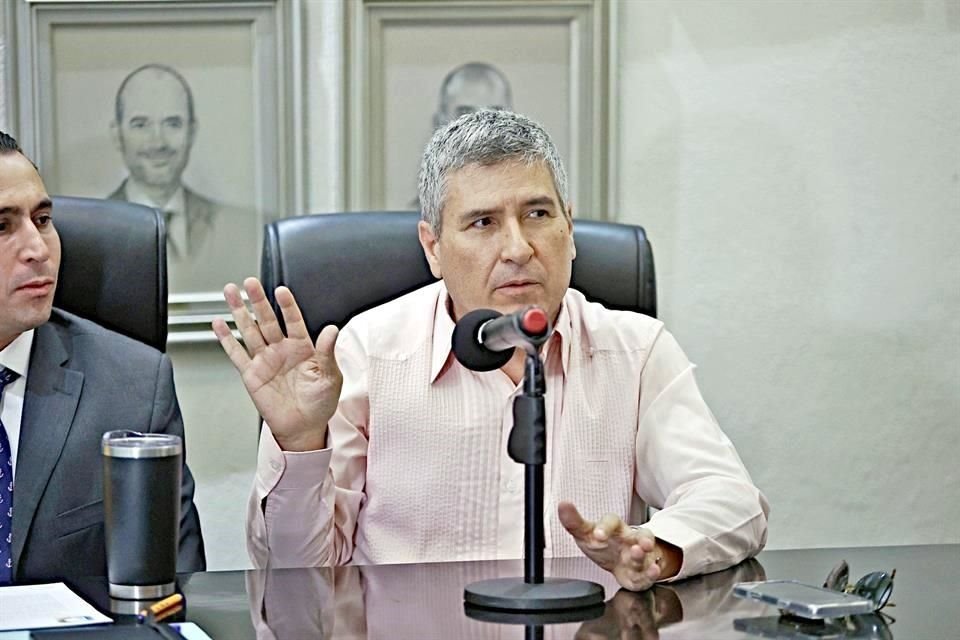 El Secretario de Desarrollo Urbano de San Pedro, Gabriel Todd.