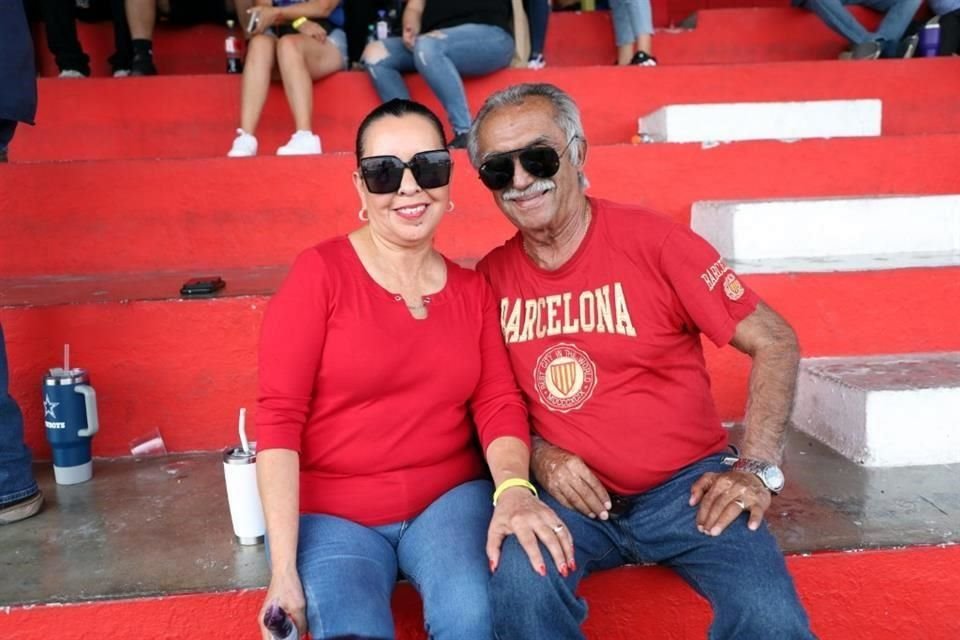 Teresa Torres y Manuel Mayorga