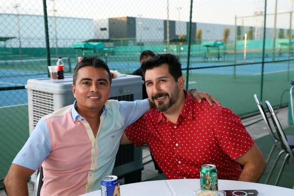 Jimmy Martínez y Luis Vargas