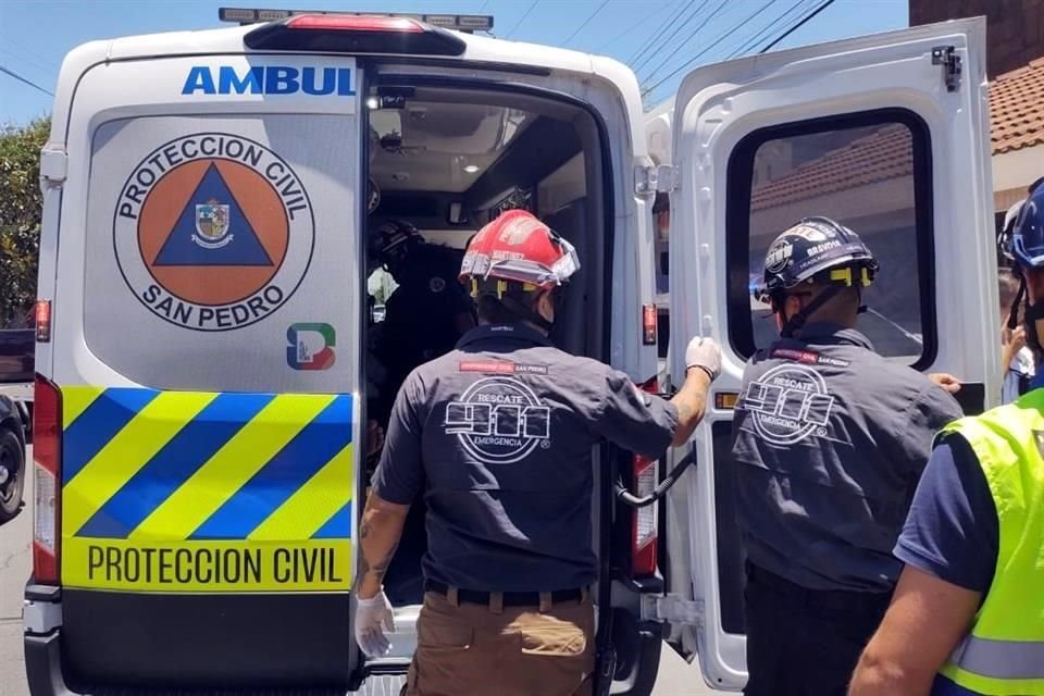 Un hombre resultó con quemaduras de primer y segundo grado, y tuvo que ser trasladado a un hospital privado.